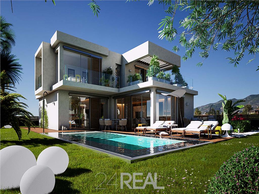 Modern villa for sale in a precious residential area - by the sea