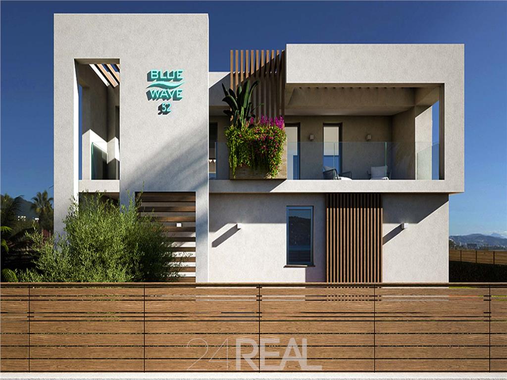 Modern villa for sale in a precious residential area - by the sea